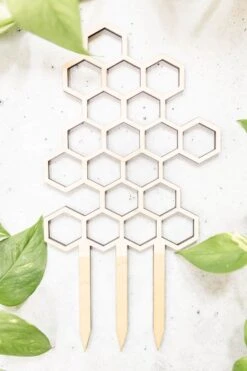 Medium Sized Honeycomb Trellis 10 Medium Sized Honeycomb Trellis -Green Aura plants1of4